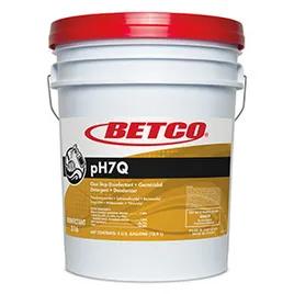 pH7Q Pleasant Lemon Disinfectant Cleaner 5 GAL Neutral Liquid Deodorizing 1/Pail