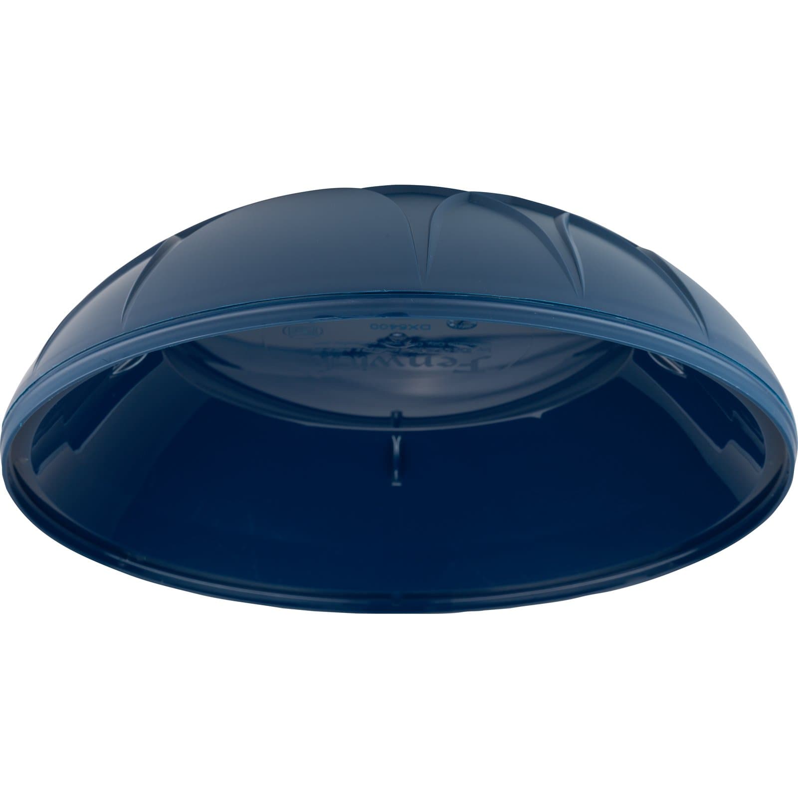 Dinex® Fenwick Plate Cover 10X2.88 IN PP Midnight Blue Dome 12/Case