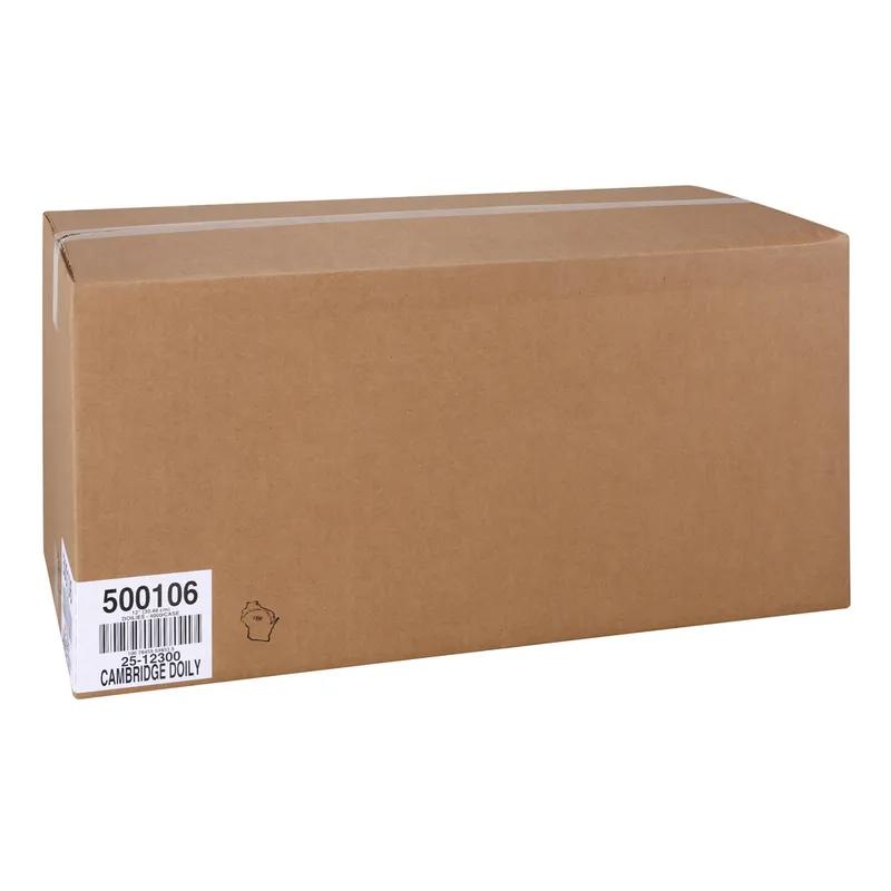 Cambridge Doily 12 IN Paper White Lace Round 4000/Case