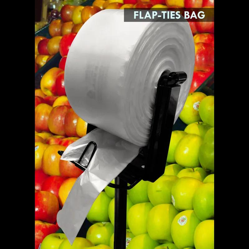 Produce Bag Standard Size 15X20 IN High-Density Polyethylene (HDPE) 8MIC Green 3000/Roll