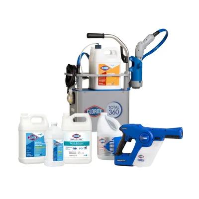 Clorox® Total 360® Electrostatic Sprayer Stainless Steel Gray Portable 1/Each