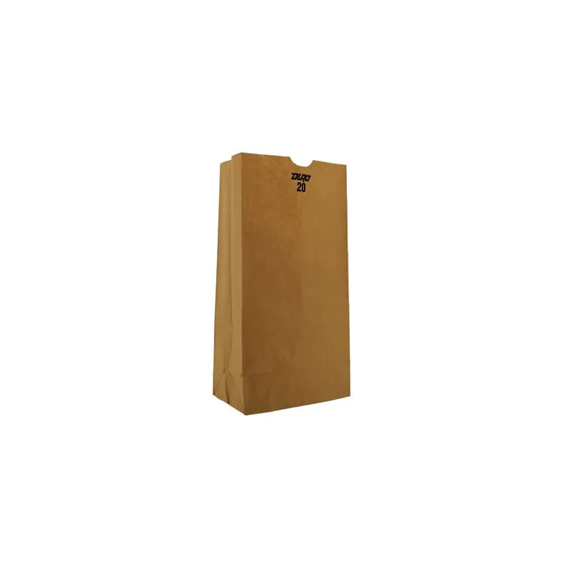 Duro® Bag 8.25X5.25X16 IN 20 LB Kraft Paper Kraft 500/Bundle