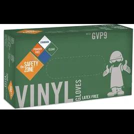 General Purpose Gloves Small (SM) Clear Vinyl Powder-Free 200 Count/Pack 10 Packs/Case 2000 Count/Case