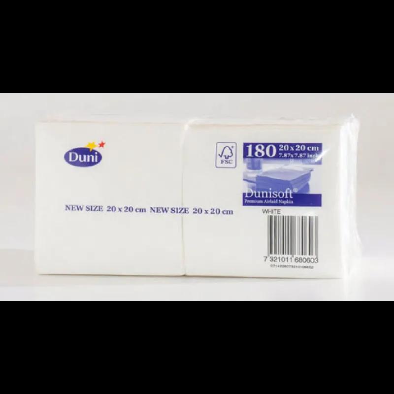 Beverage Napkins 7X7 IN White Airlaid Paper 2880/Case