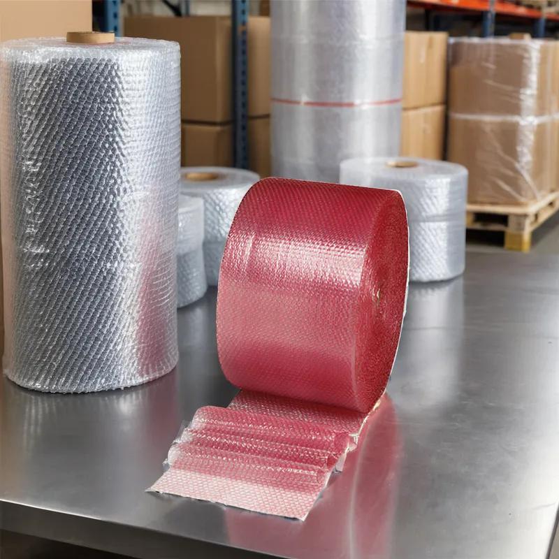 BUBBLE WRAP® Bubble Cushioning 12IN X500FT Pink Plastic 4/Bundle