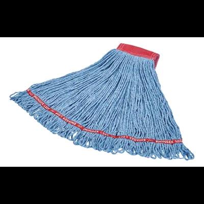Swinger Loop® Mop Large (LG) 5.5X7X3 IN Blue Cotton Synthetic Blend Loop End 1/Each
