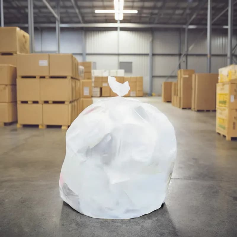 Victoria Bay Can Liner 39X54 IN Natural Plastic 22MIC 150/Case