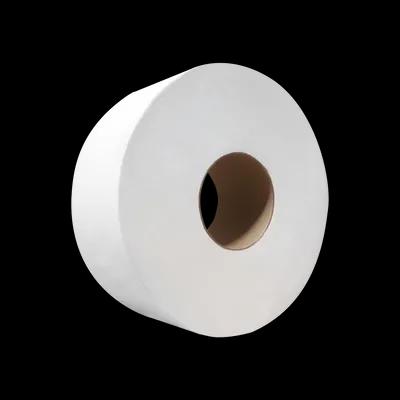 Ultra Toilet Paper & Tissue Roll 1PLY White Jumbo (JRT) 9IN Roll 12 Rolls/Case
