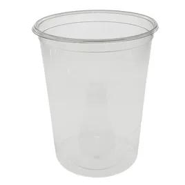 Deli Container Base 32 OZ PET Clear Round 500/Case