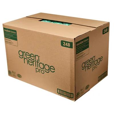 Green Heritage Pro Toilet Paper & Tissue Roll 2PLY White 96 Rolls/Case