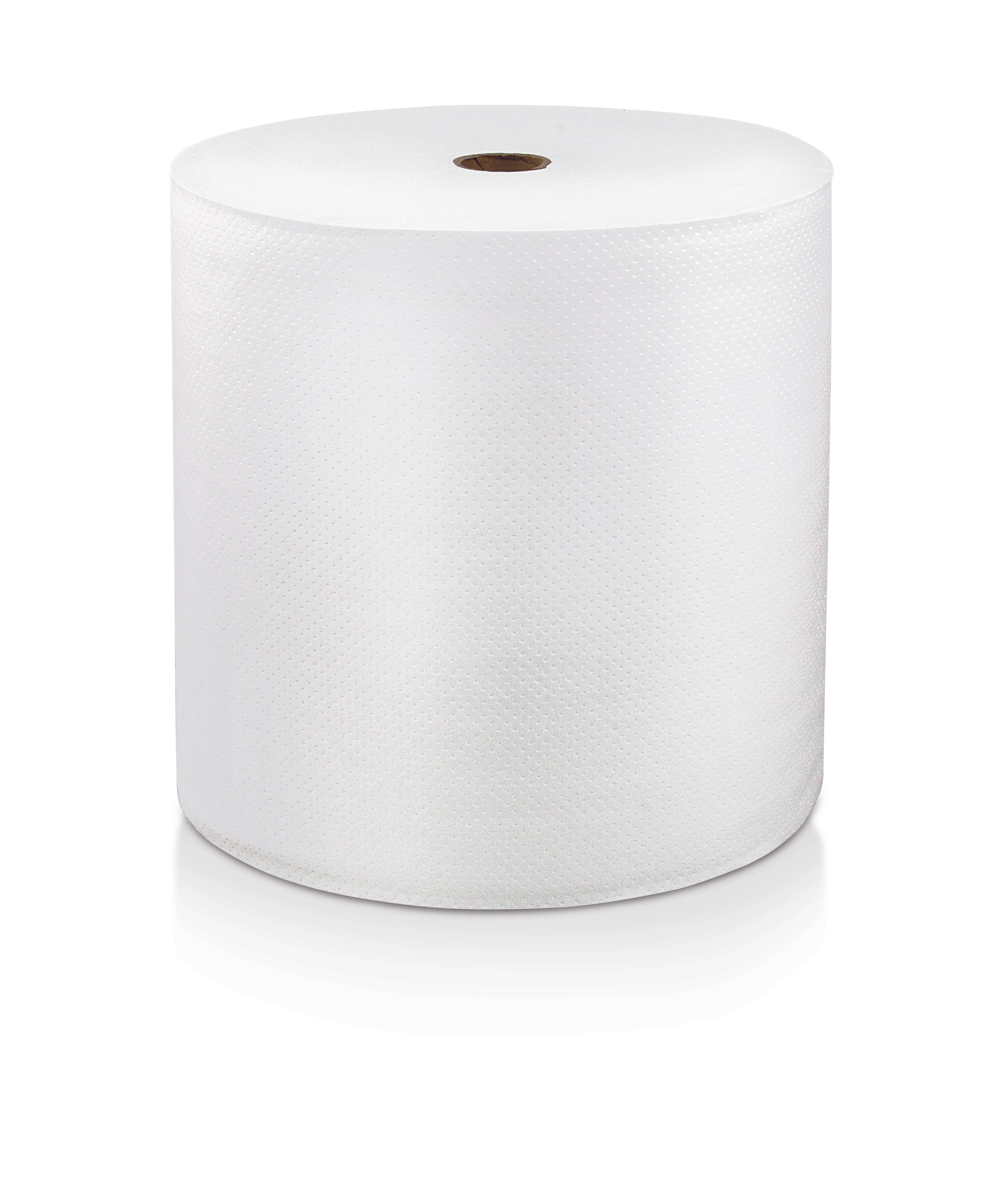NVI Locor® Roll Paper Towel 7IN 800 FT White Hardwound 6 Rolls/Case