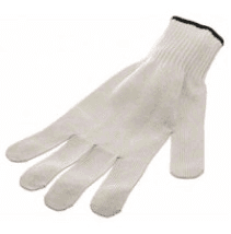 San Jamar Gloves XL White Cut Resistant Cotton 1/Each