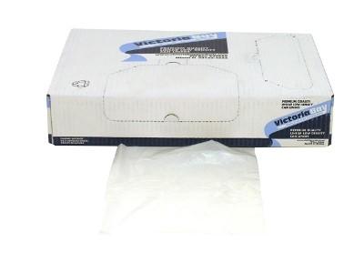 Victoria Bay Can Liner 17X17 IN 4 GAL Clear Plastic 0.35MIL 1000/Case