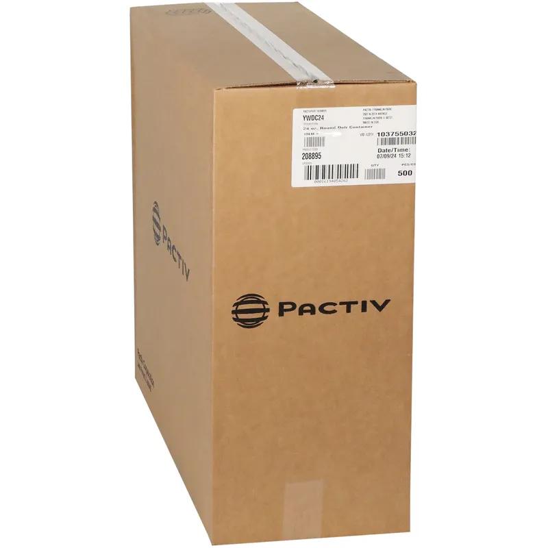 Deli Container Base 24 OZ PET Clear Round 500/Case