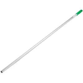 Broom Handle 56IN Silver Aluminum Tapered 1/Each