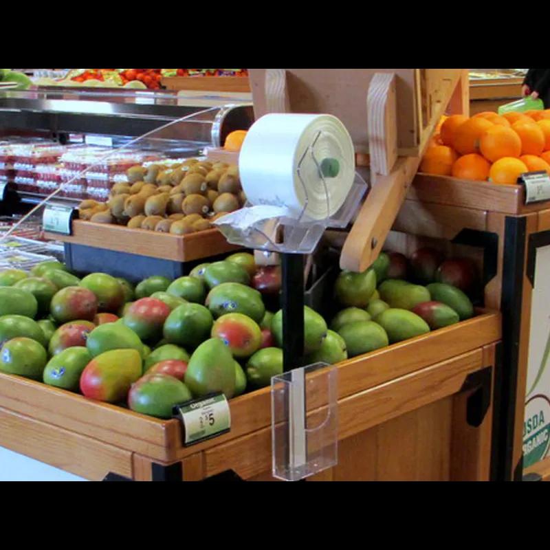 Pull-N-Pak® Bulk Produce Bag Roll 15X20 IN HDPE 8MIC Natural Star Seal FDA Approved 3000/Case