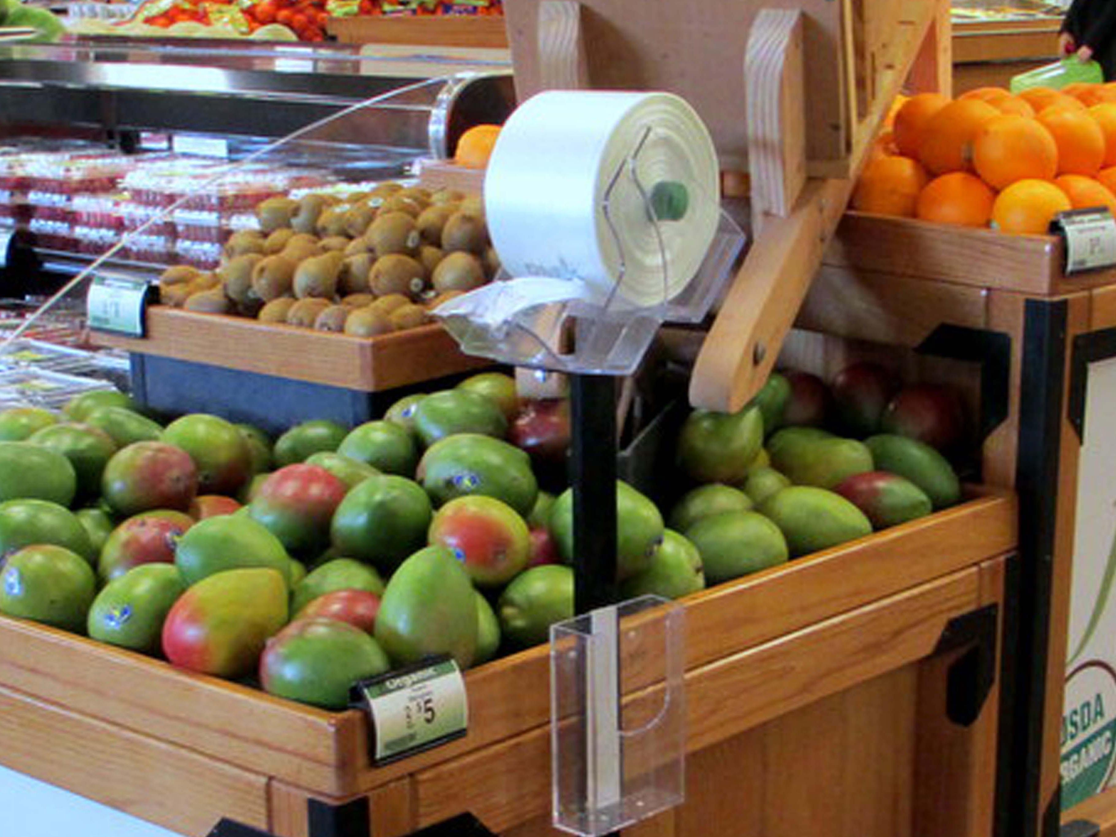 Pull-N-Pak® Bulk Produce Bag Roll 15X20 IN HDPE 8MIC Natural Star Seal FDA Approved 3000/Case