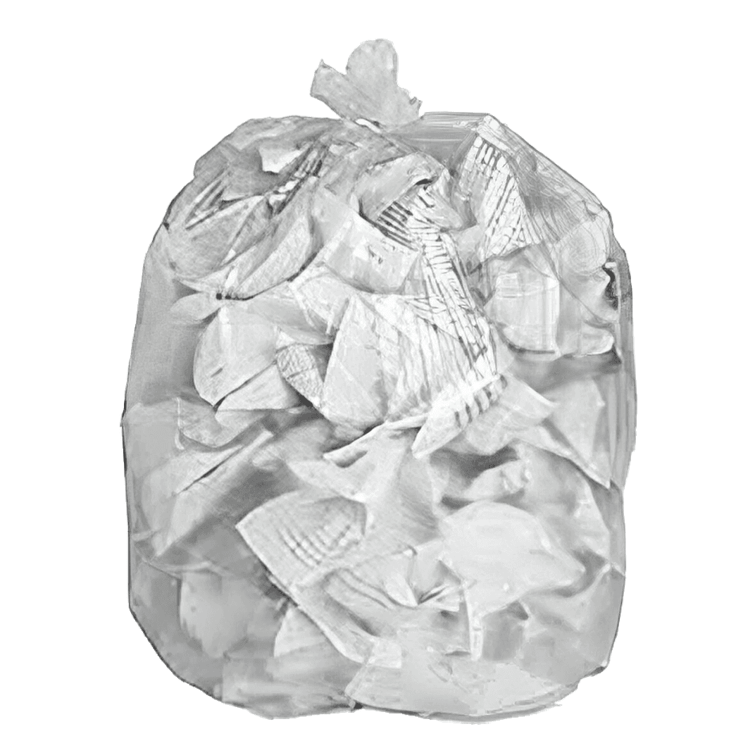 Heritage Accufit® Can Liner 40X53 IN 44 GAL Clear LLDPE 1.3MIL Coreless 20 Count/Pack 5 Packs/Case 100 Count/Case