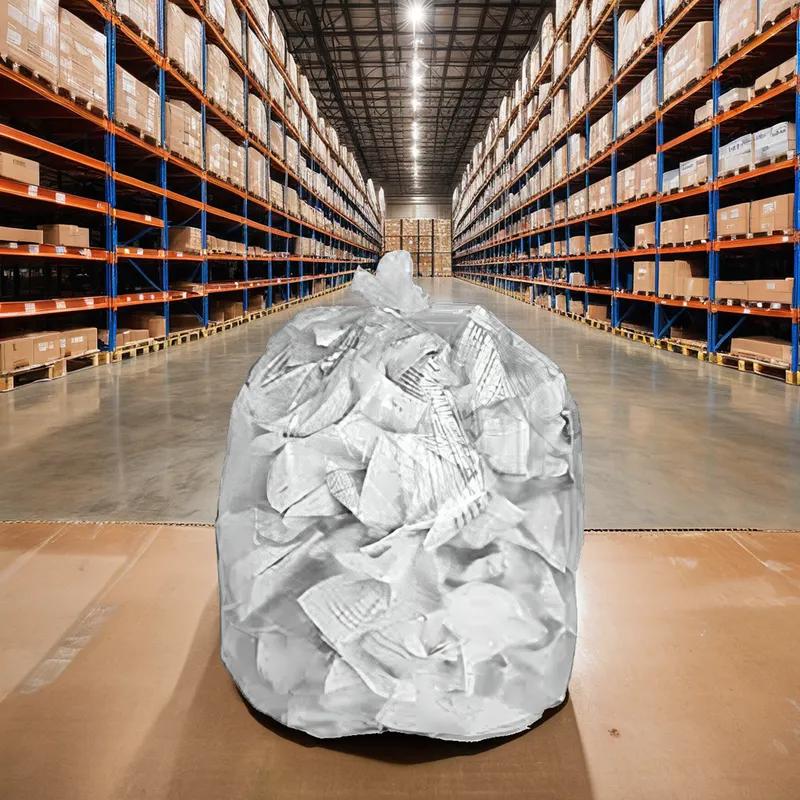 Heritage Accufit® Can Liner 40X53 IN 44 GAL Clear LLDPE 1.3MIL Coreless 20 Count/Pack 5 Packs/Case 100 Count/Case