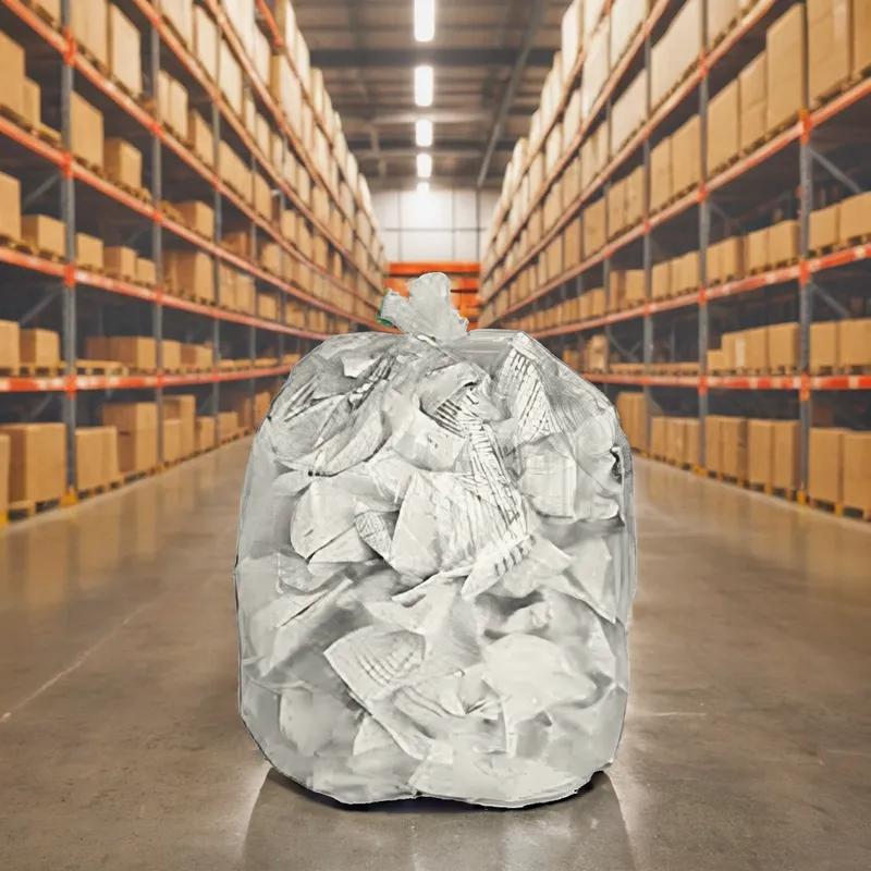 Heritage Accufit® Can Liner 40X53 IN 44 GAL Clear LLDPE 1.3MIL Coreless 20 Count/Pack 5 Packs/Case 100 Count/Case