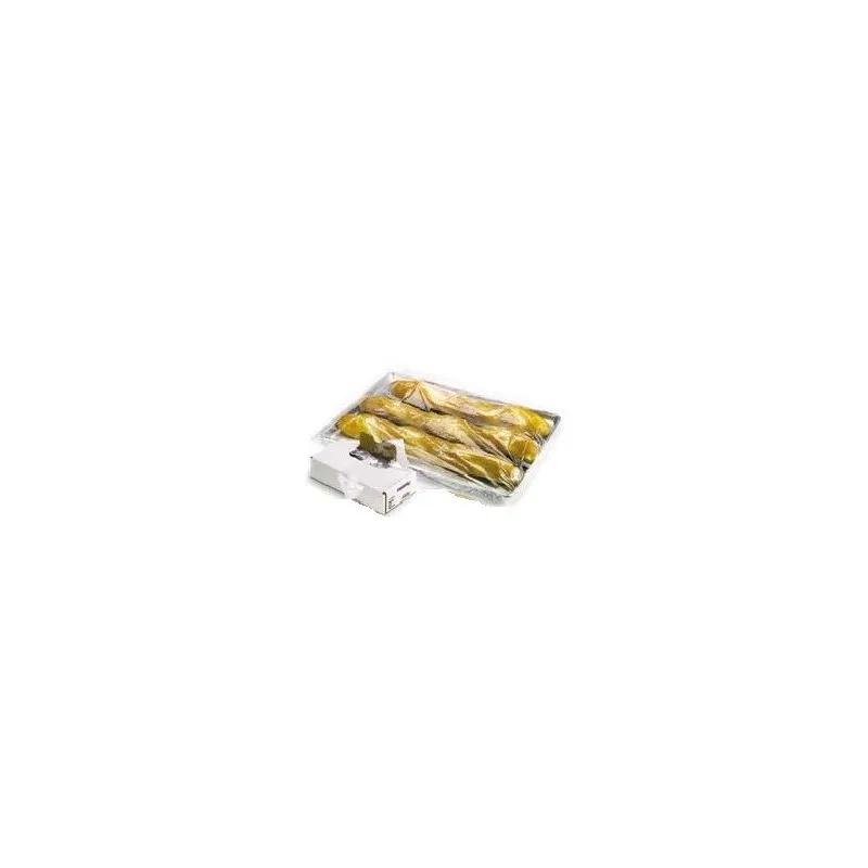 Heritage Bun Pan Bag 21X6X35 IN Plastic 0.9MIL Clear Gusset 500/Case