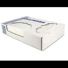Heritage Accufit® Can Liner 28X45 IN 23 GAL Clear LDPE 0.9MIL Slim 25 Count/Pack 8 Packs/Case 200 Count/Case