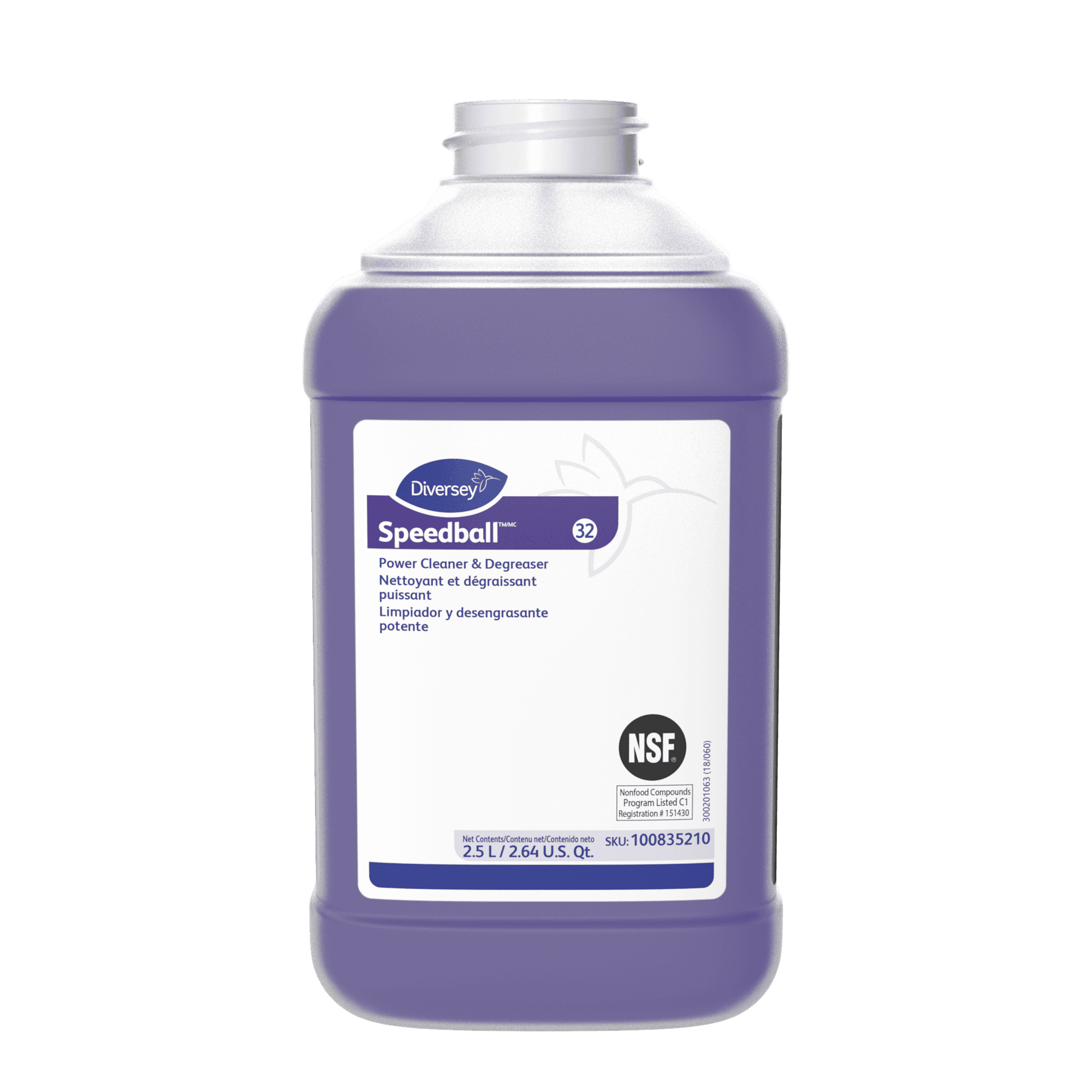 Speedball Citrus Scent Degreaser All Purpose Cleaner 2.5 L Multi Surface Heavy Duty Liquid RTU Non-Butyl For J-Fill® 2/Case