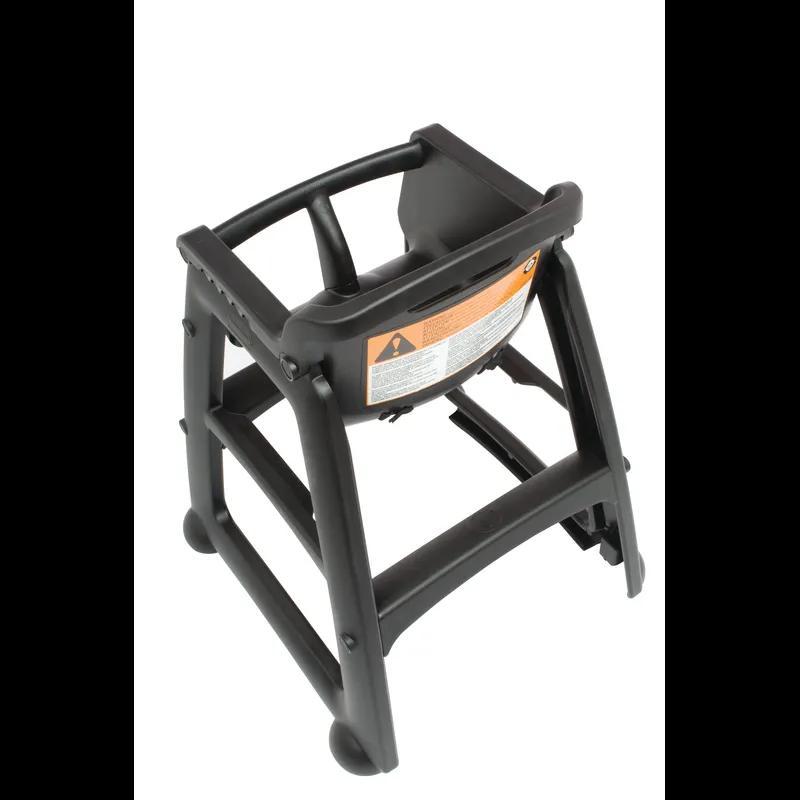 High Chair Y Black PP Wheels 1/Each