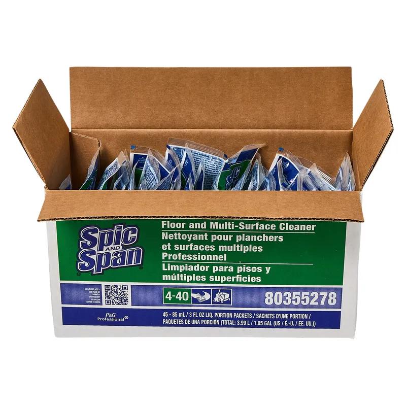 Spic and Span® Fresh Scent Floor Cleaner 3 FLOZ Multi Surface Mild Alkaline Concentrate 45/Case