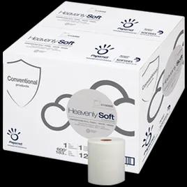 Heavenly Soft Roll Paper Towel 8IN 600 FT White Standard Roll 12 Rolls/Case