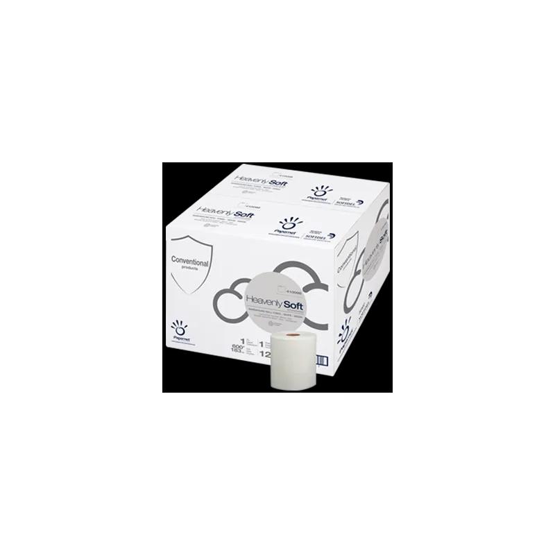 Heavenly Soft Roll Paper Towel 8IN 600 FT White Standard Roll 12 Rolls/Case
