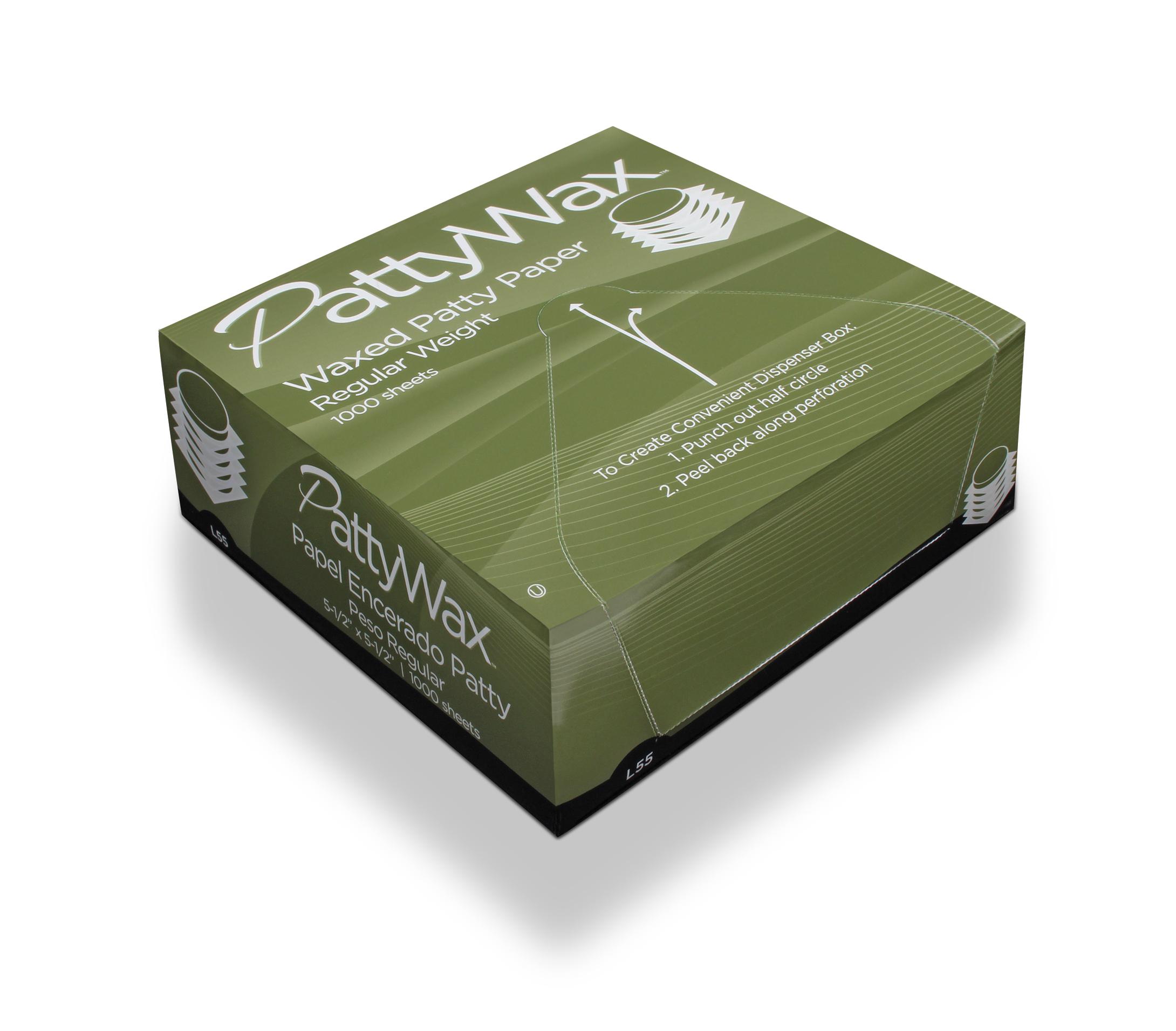 Bagcraft® Patty Sheet 4.75X5 IN Dry Wax Paper 24000/Case