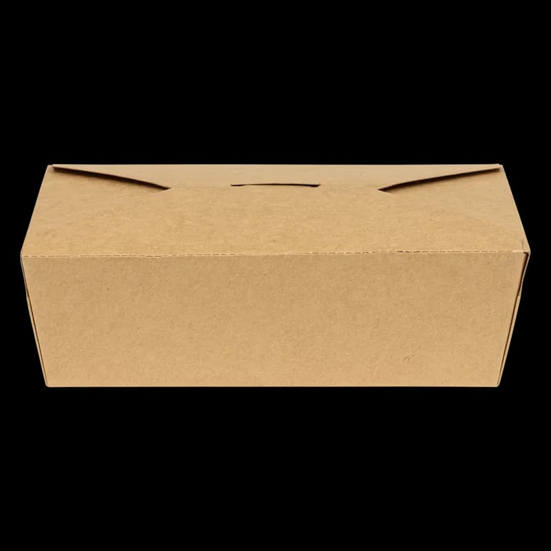 INNOBOX EDGE #3 Take-Out Box Fold-Top 7.625X5.375X2.5 IN Kraft 130/Case