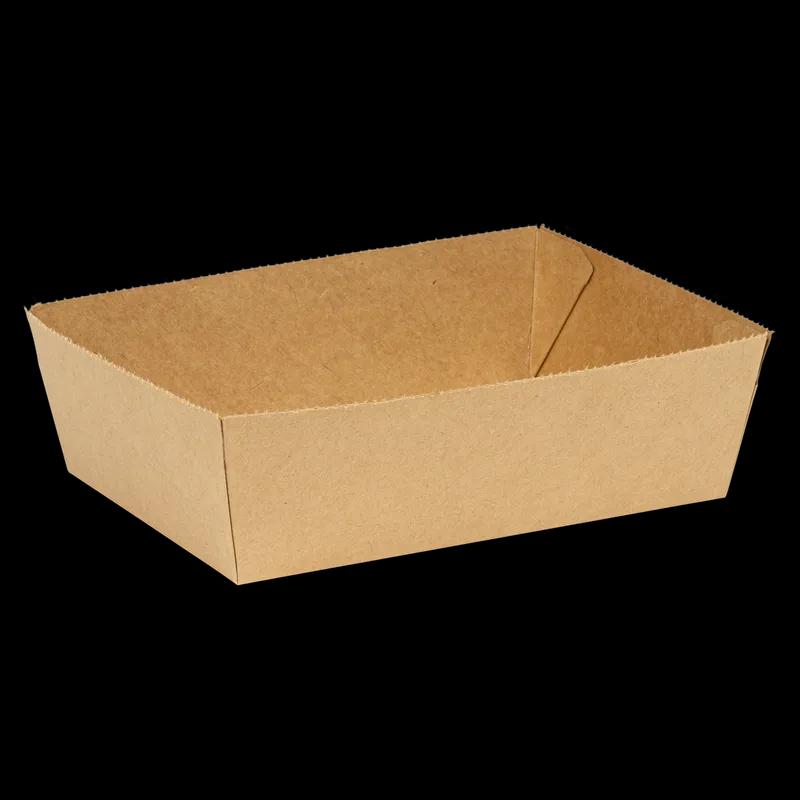 INNOBOX EDGE #3 Take-Out Box Fold-Top 7.625X5.375X2.5 IN Kraft 130/Case