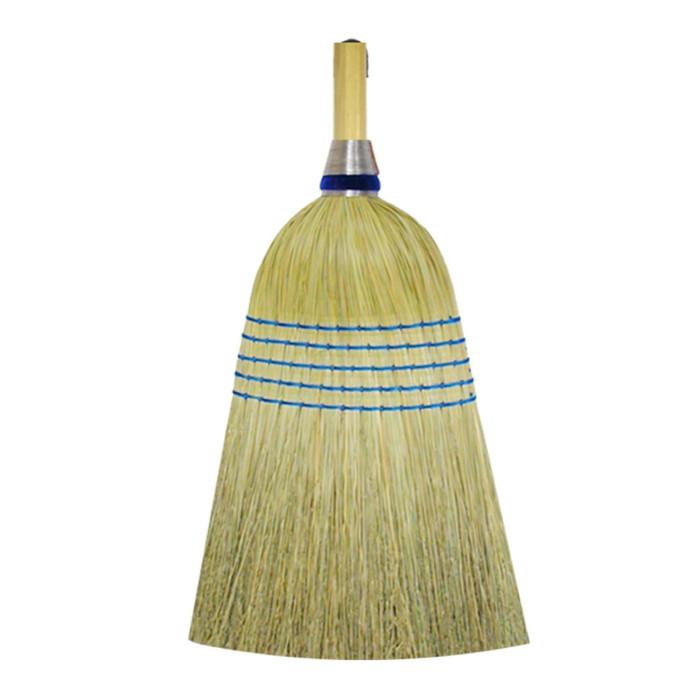 General Purpose Broom 28 LB 42IN Natural Silver Wood Natural Fiber Heavy Duty 1/Each