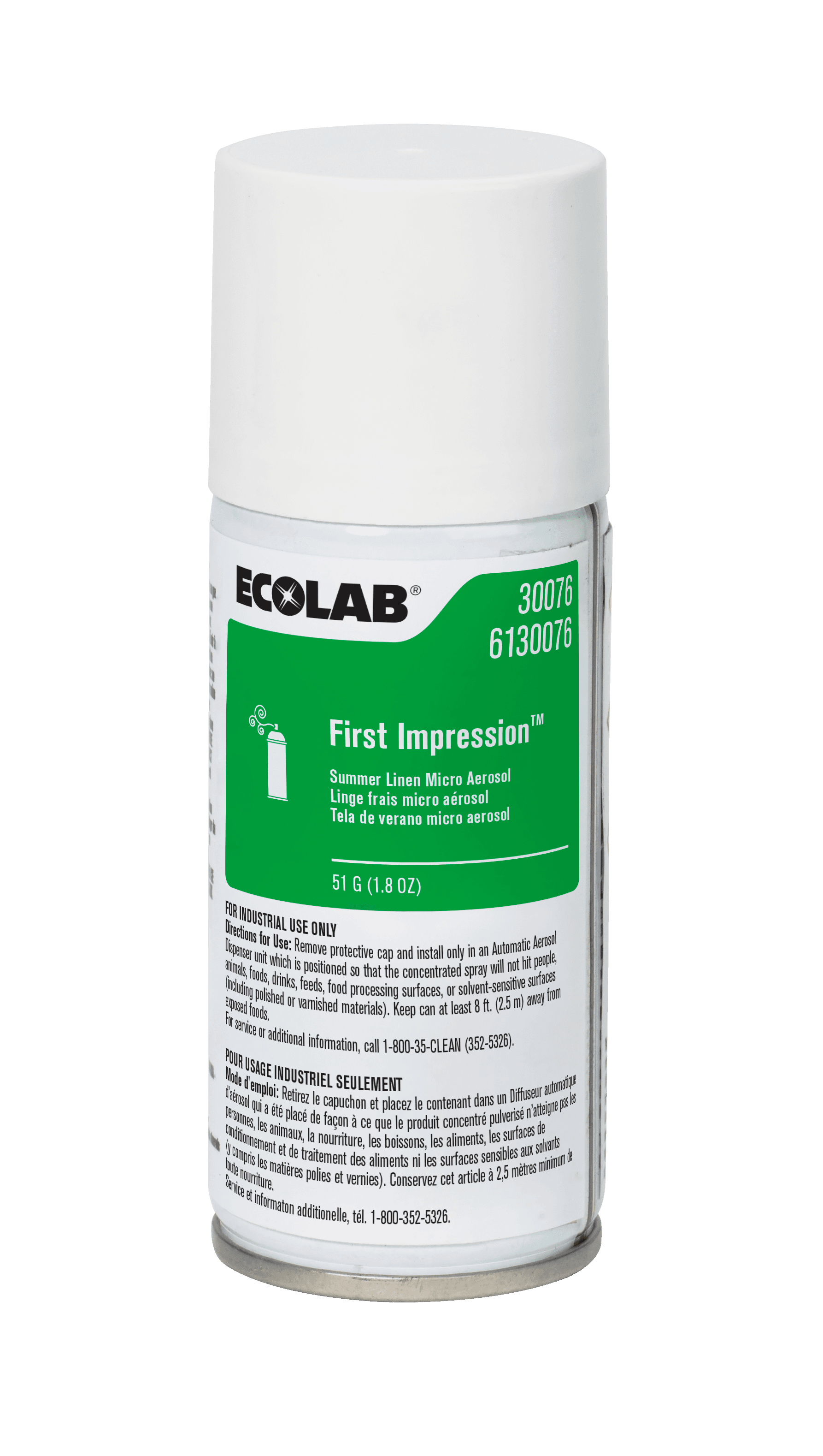 Air Freshener Summer Linen Aerosol 1.8 OZ 12/Case