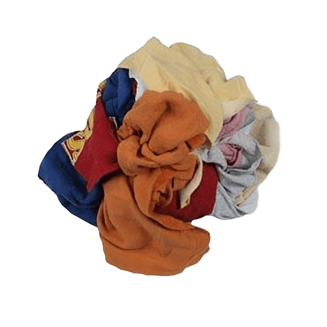 Knit Rag 50 LB Cotton Multicolor 1/Case