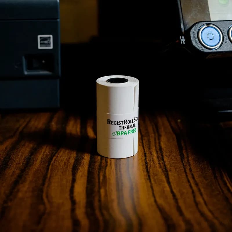 Credit Card Cash Register Receipt Roll 2.25IN X40FT White Thermal Paper 50/Case