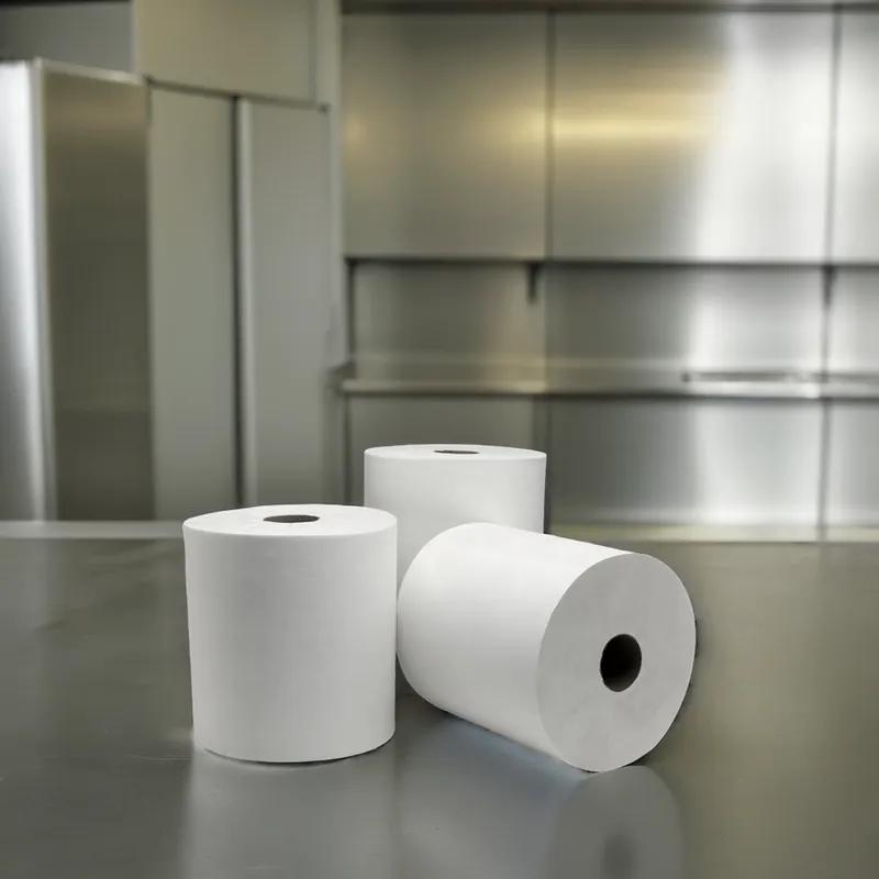 Roll Paper Towel 10IN 800 FT White Standard Roll 2.3IN Core Diameter 6 Rolls/Case