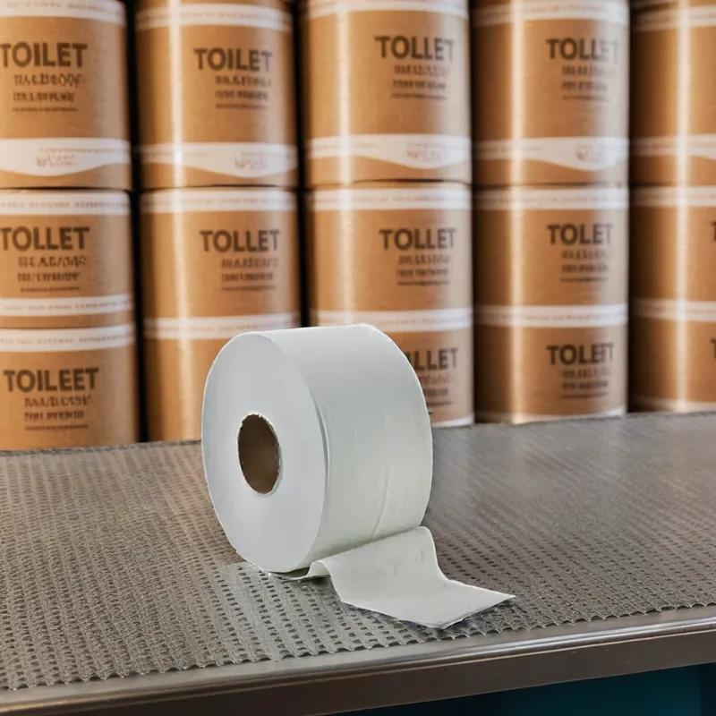 Toilet Paper & Tissue Roll 2.3IN X750FT 2PLY Jumbo (JRT) 8/Case