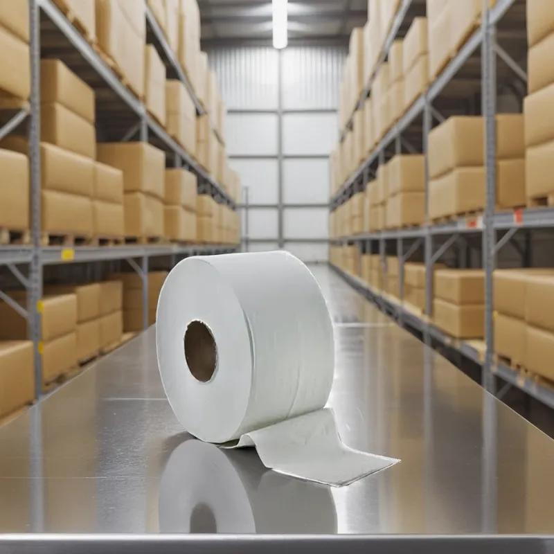 Toilet Paper & Tissue Roll 2.3IN X750FT 2PLY Jumbo (JRT) 8/Case