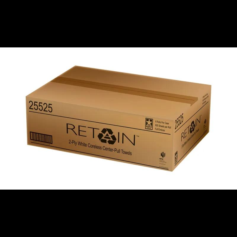 Roll Paper Towel Centerpull 600 Sheets/Roll 6 Rolls/Case 3600 Sheets/Case