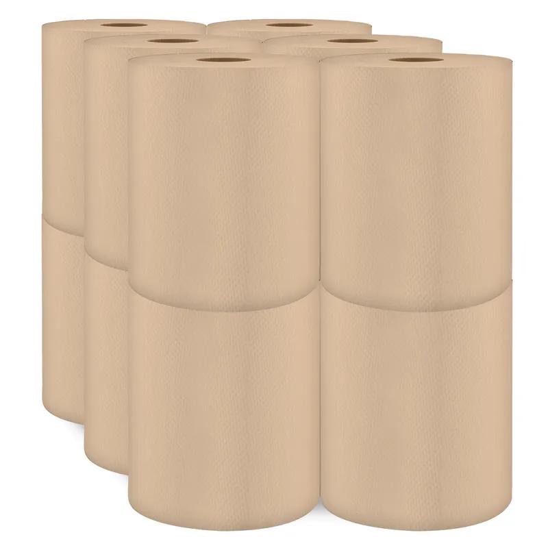Cascades PRO Roll Paper Towel 600 FT Kraft Standard Roll 1.875IN Core Diameter 12 Rolls/Case