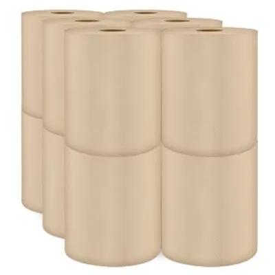 Roll Paper Towel 600 FT Kraft Standard Roll 2IN Core Diameter 12 Rolls/Case