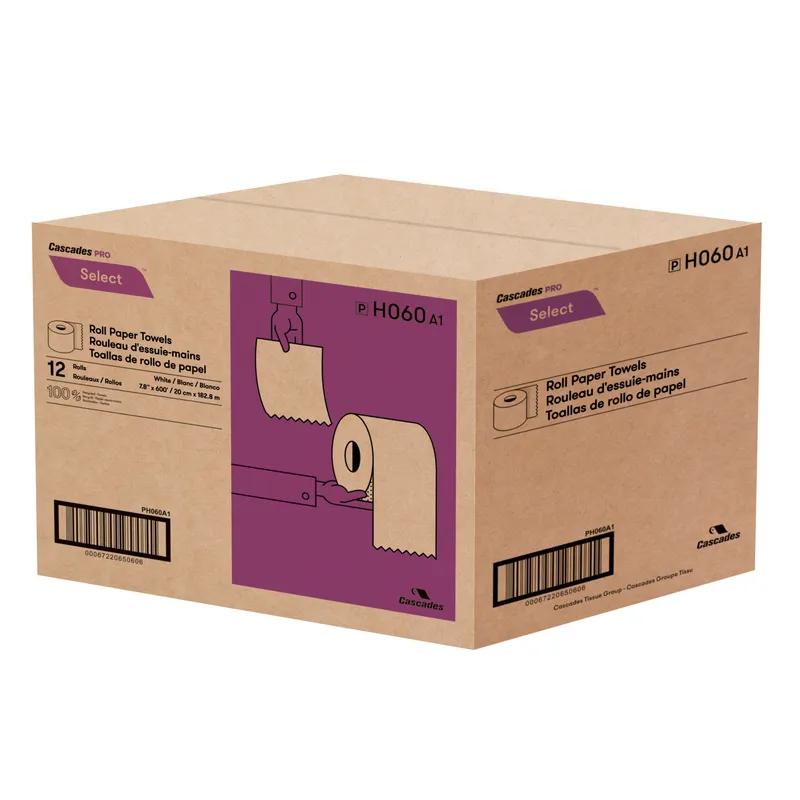 Cascades PRO Roll Paper Towel 600 FT Standard Roll 12 Rolls/Case