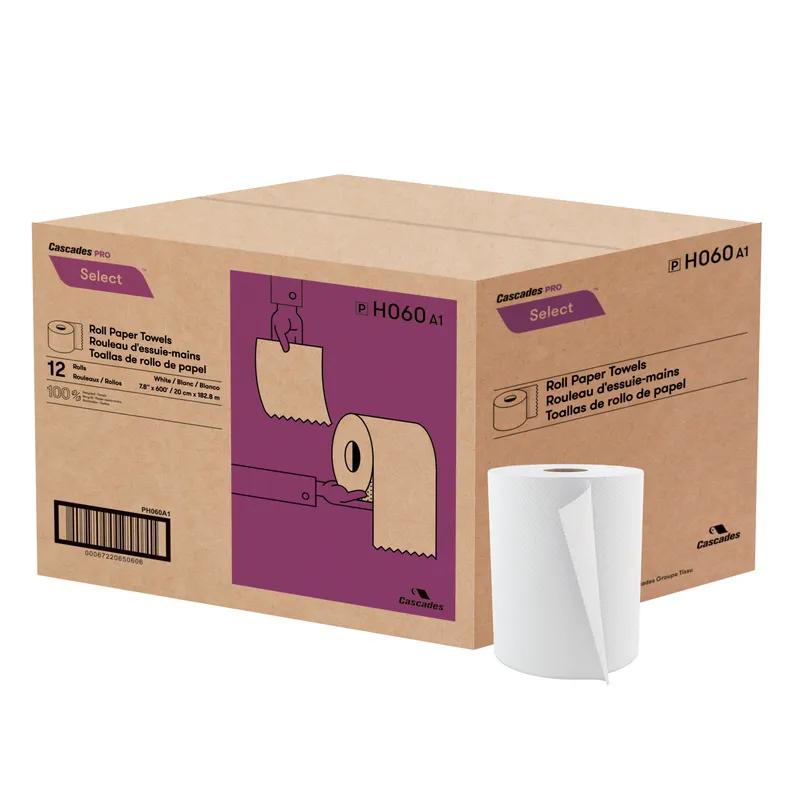 Cascades PRO Roll Paper Towel 600 FT Standard Roll 12 Rolls/Case