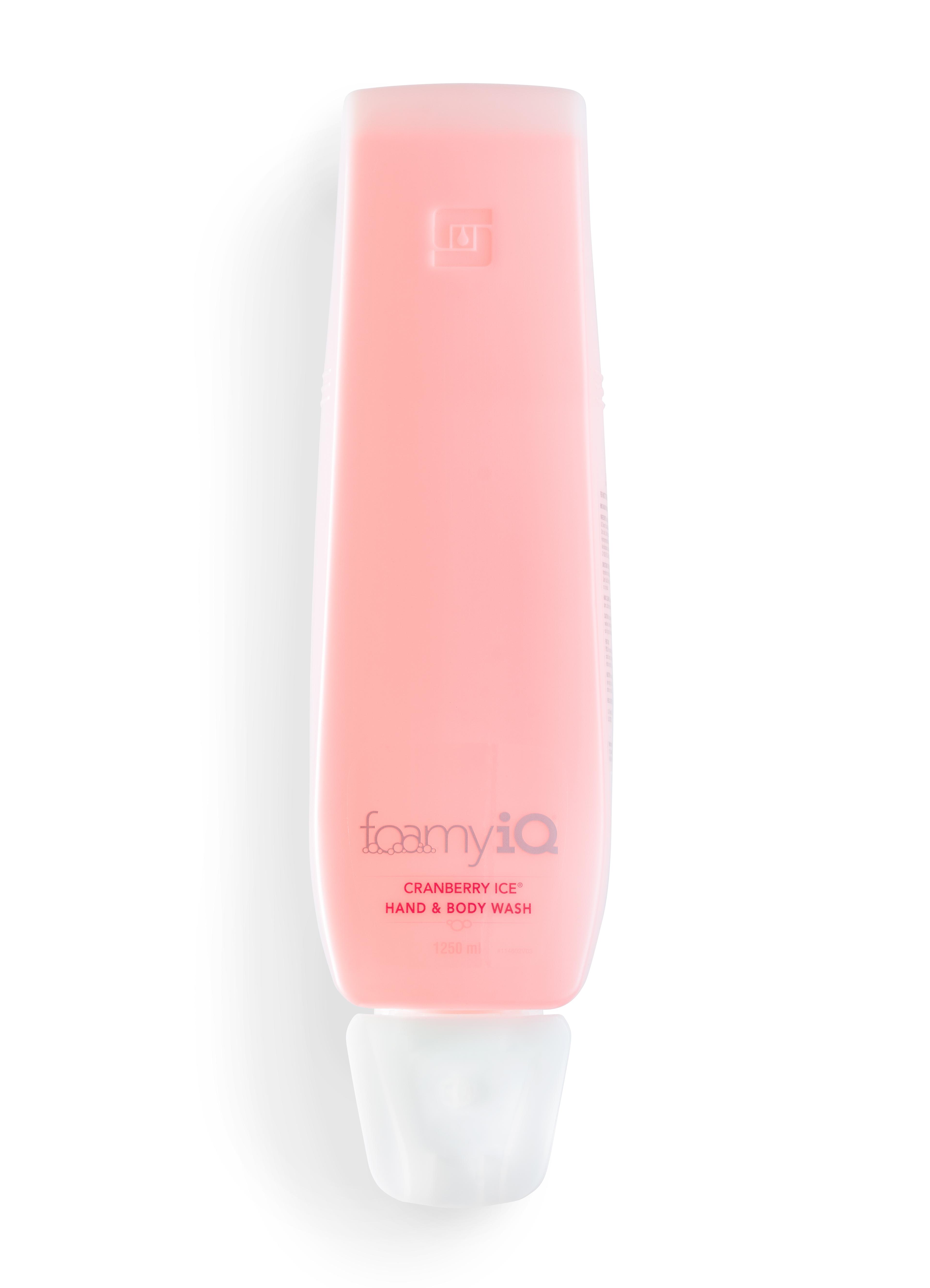 foamyiQ® Cranberry Ice® Hand Soap Foam Ready-to-Use (RTU) 1250 mL Cranberry Red Refill 4/Case
