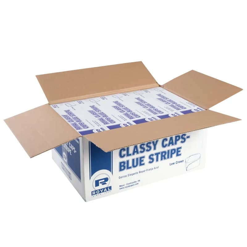 Overseas Cap (Side Cap) White Paper 1000/Case