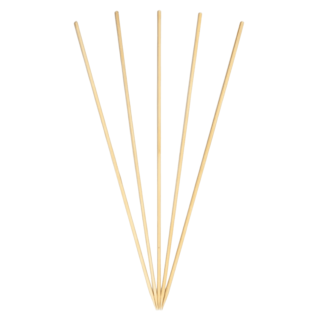 Shishkabob Skewer 10 IN Bamboo Round Natural 12000/Case
