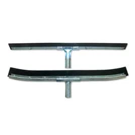 Floor Squeegee Heavy Duty Rubber Steel Black Straight With 30IN Head 1/Each